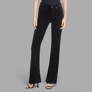 🇺🇸 MADE IN USA 7 For All Mankind Velvet Lisha skinny bootcut jeans